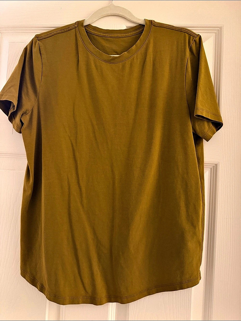 lululemon Back in Action Short-Sleeve Shirt Brown